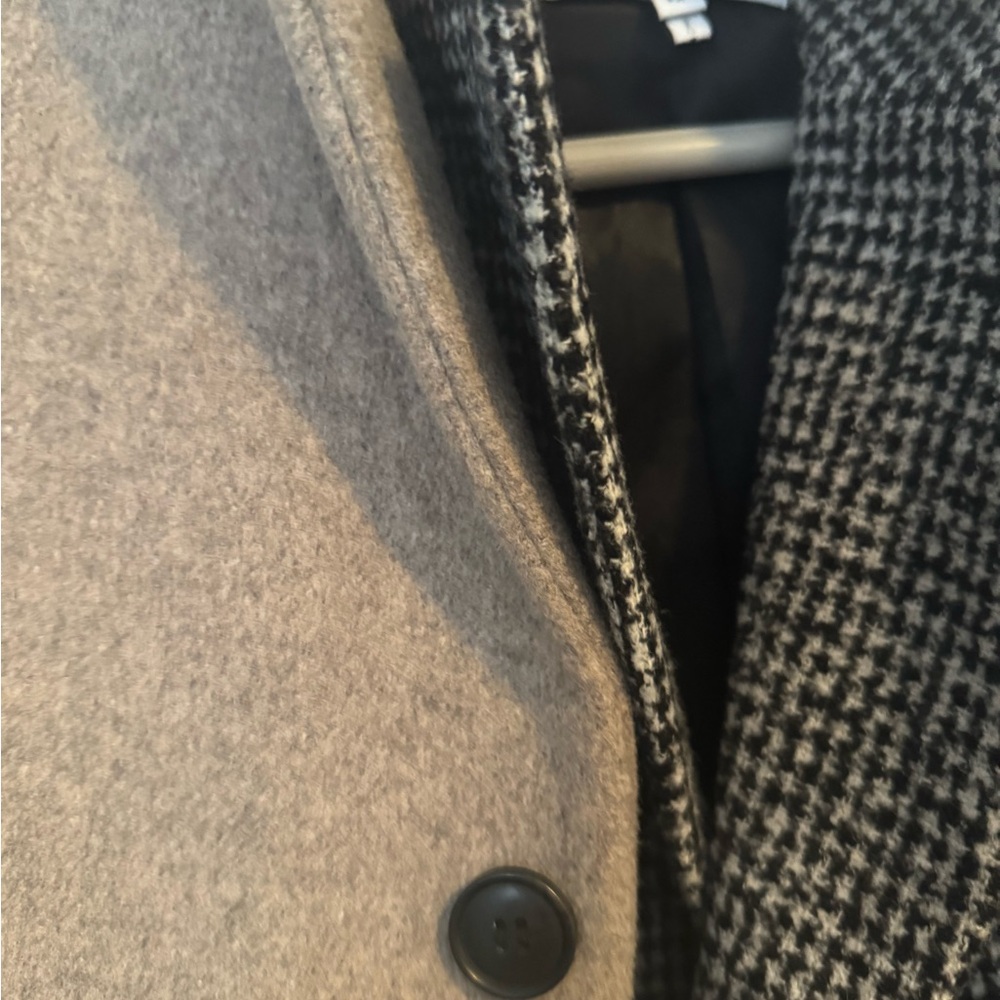 Reiss Gable Wool Blend Overcoat // Stone Melange // Size L - Picture 8 of 10